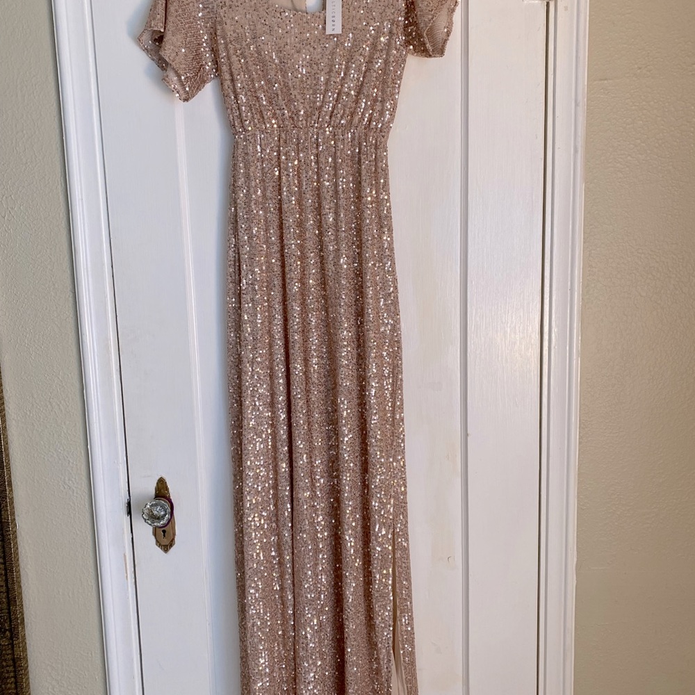 Baltic born champagne ✨sparkle dress✨